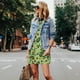 thumbnail image 4 of Fotbe Avocado With Seeds Vestido de Verano sin Mangas para Mujer – Vestido Midi Línea A, Estilo Camiseta Floral, Vestido Playero Casual y Fluido, 4 of 7
