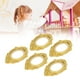 thumbnail image 1 of Marco De Fotos De Casa De Muñecas, Mini Marco De Fotos De Casa De Muñecas Lindo Y Realista 5 Uds. Ovalado Dorado Para Accesorios De Casa De Muñecas, 1 of 8