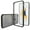 Black, variant on Luvvitt Clear View Hybrid Case for Apple iPhone SE 2020 and iPhone 7 and 8 - Pink