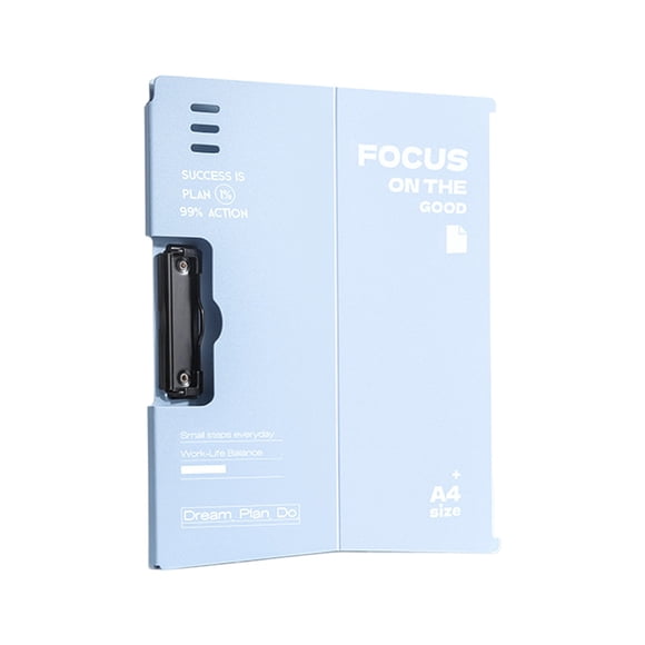 Ohufall A4 Premium Writing Board Clip Document Folder Portable Writing Pad With Paper Storage Cute Clipboard For Students