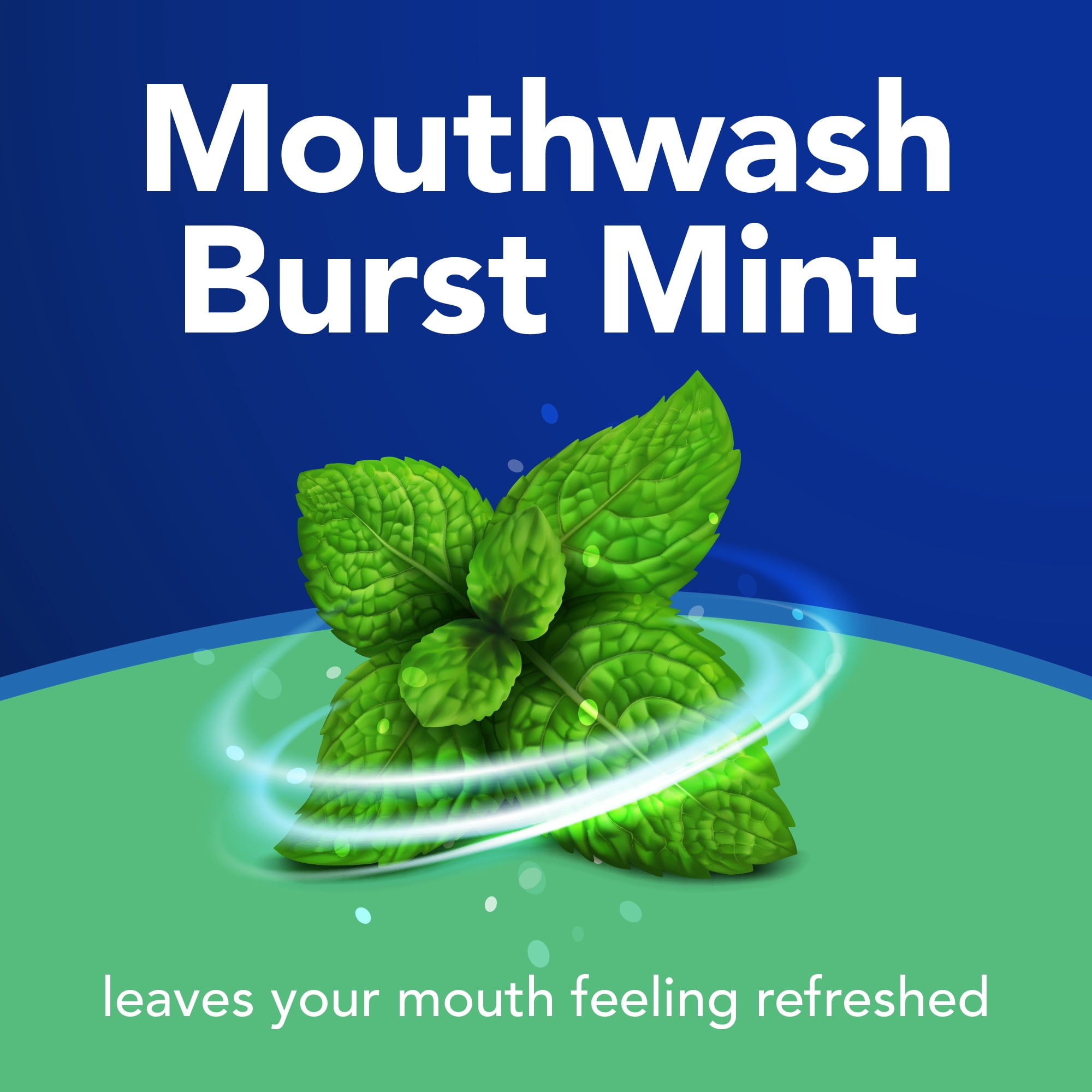 Equate Sensitive Clean Floss Picks, Mouthwash Burst Mint, 75 Count