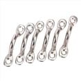 thumbnail image 3 of Pack de 30 Acero Inoxidable Bimini Top CojíN del Ojo, Correas de los Ojos, Amarre, Kayak Cubierta Loops, Amarre de Anchor Point, Lazo del Lacayo para Aparejo de Canoa Kayak, 3 of 6