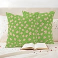 thumbnail image 3 of Maple Leaf Outdoor Waterproof Pillow Covers, Retro Fall Red Green Beige Autumn Leaves Decorative Square Throw Pillowcase Sofa Cushion Sham for Patio/Couch/Chair, 18"x18" 2 Pack, 3 of 8
