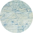 thumbnail image 1 of Ahgly Company Machine Washable Indoor Round Contemporary Gainsboro Gray Area Rugs, 3' Round, 1 of 7