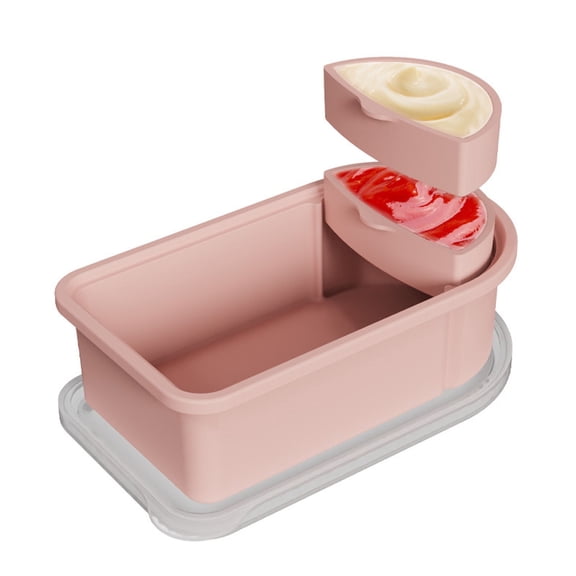 1PC Reusable Silicone Food Storage Containers with Lids Leakproof, Bento Boxes for Meal Prep, Lunch, Freezer, Airtight Kitchen Organization