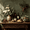 StillLife, variant on Antique Danish Interior Still Life Canvas Moody Vintage Vertical Home Wall Art