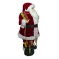 thumbnail image 3 of Northlight 32" Traditional Santa Claus with Gift Bag and List Christmas Figure, 3 of 5