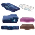 thumbnail image 3 of Cojín de almohada de espuma viscoelástica de alta densidad Azul Colcomx Almohada de espuma viscoelástica, 3 of 8