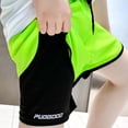 thumbnail image 6 of Liyamei Boys Athletic Shorts with Drawstring and Loose Fit for Summer Sports Size 5-16,Green, 6 of 7