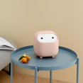 thumbnail image 4 of Desktop Trash Can Office Bucket Car Garbage Basket Waste Bin Pink, 4 of 8