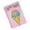 Light pink, variant on 2Pcs Twin Coil Binding Notebook 8x6Inch College Ruled Novelty Writing Pad for Women Writing Journaling
