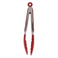 thumbnail image 1 of Kitchen Tongs, Easy To Clean Food Serving Tongs  For Baking Red,Black, 1 of 8