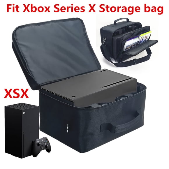 Navor Étui de Transport pour Console Xbox Series S, Sac de Voyage – Sac à Dos de Rangement Protecteur avec Bandoulière, Organisateur à Multiples Poches