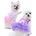 thumbnail image 1 of Flower Gauze Tutu Dog Dress Vest Apparel Skirt Clothes Pet Puppy Princess Clothes for Dogs and Cats, 1 of 13