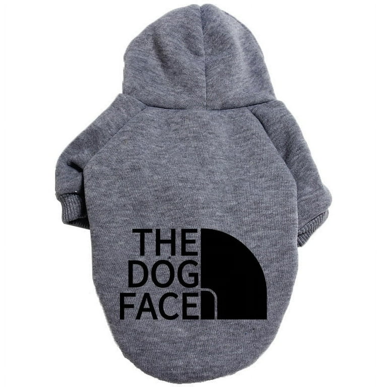 Dog store face hoodie