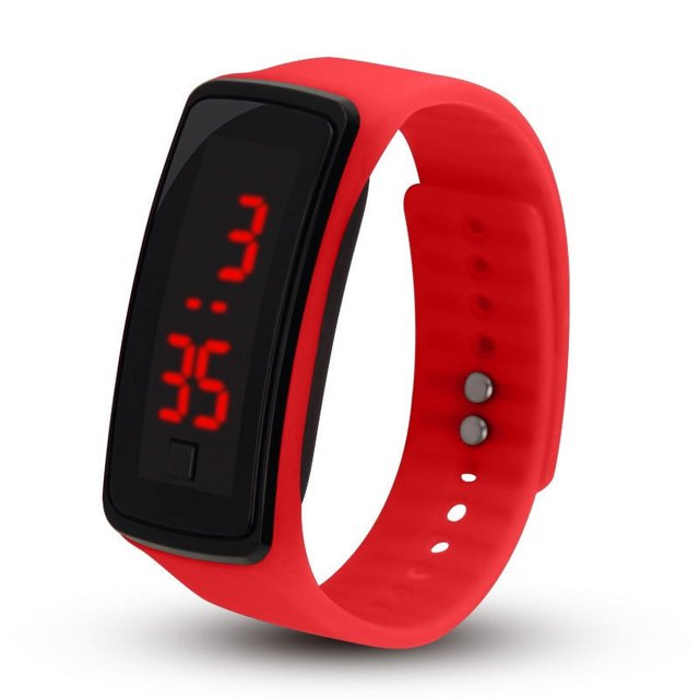 Reloj para niños, pulsera electrónica LED, gafas de sol, reloj LED, reloj de regalo de moda