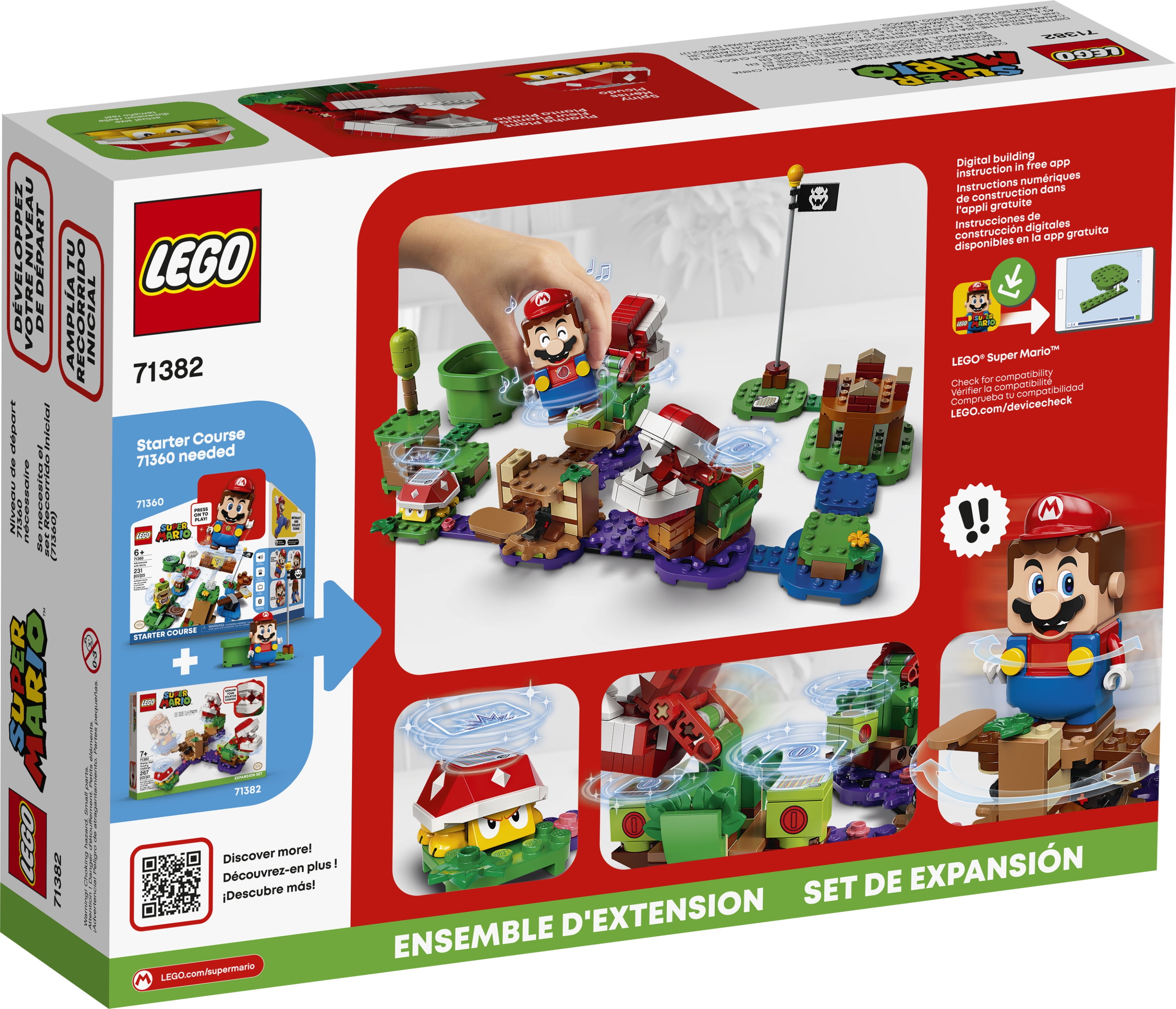 Lego's Newest Super Mario Set Is This 'Menacing' Piranha Plant - CNET