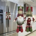 thumbnail image 2 of Bfogop Christmas Refrigerator Handle Covers Set of 2, Christmas Kitchen Decor 3D Gnome Couple Fridge Door Handle Cover Washable, Appliance Handle Covers for Christmas Decorations, 2 of 8
