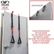 Valor Fitness Adjustable Bodyweight Suspension Strength Training Resistance Straps With Storage Bag - Portable VFX Full Body Home Gym Workout