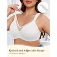 thumbnail image 4 of SHARICCA Minimizer Bra for Womens Plus Size Full Coverage Underwire Bralette 40D, 4 of 6