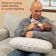 Boppy momkind™ Nursing Pillow, Taupe Gingham