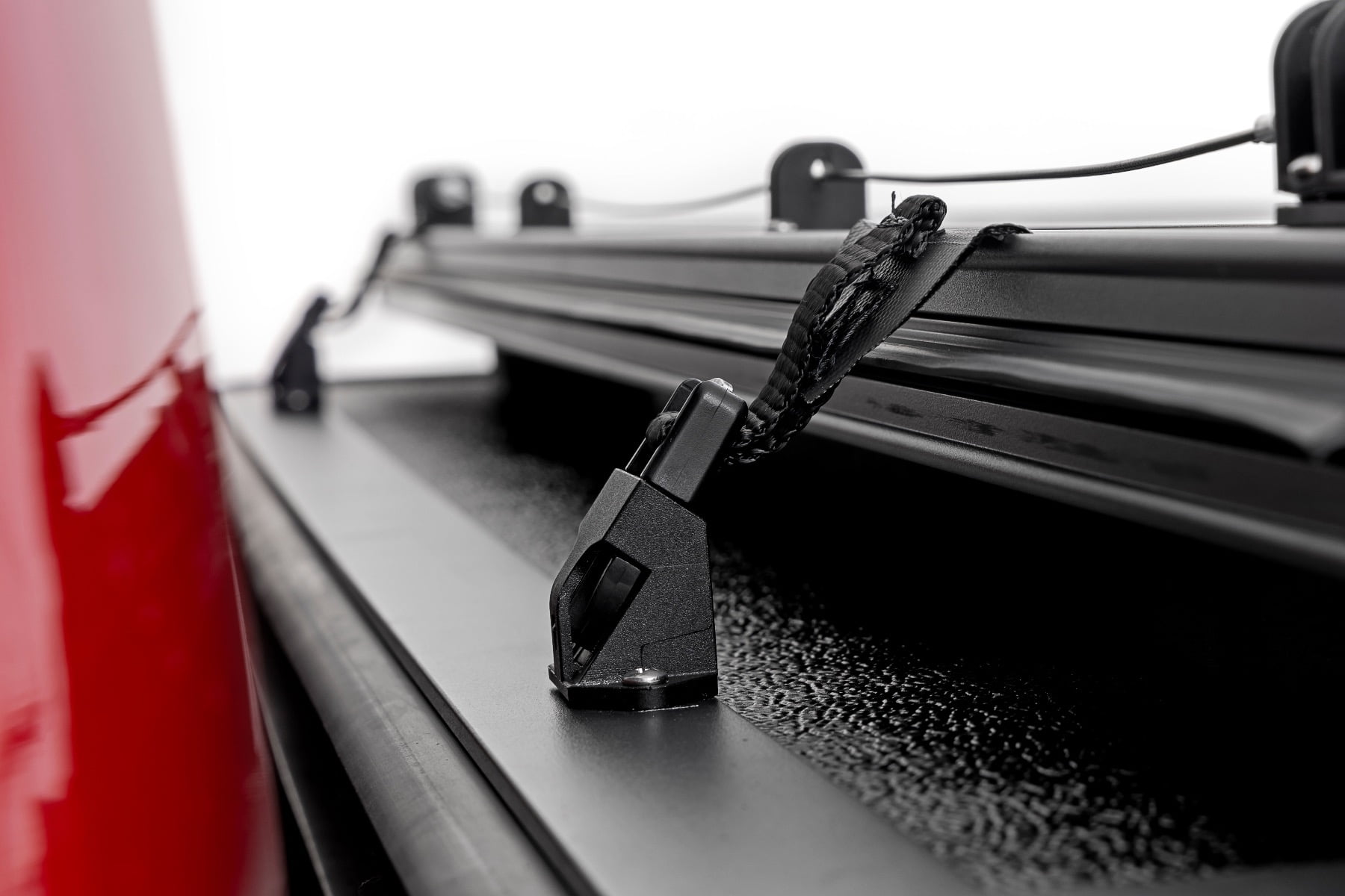 Rough Country Low Profile Hard Tri-Fold for 22-26 Toyota Tundra | 5'7- 47514551B