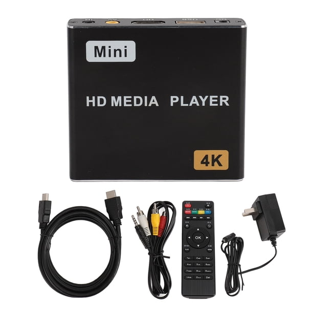 Lecteur Multimédia 4K Ultra-HD Micca - Clés USB Et MicroSD - HDMI 4K Signalisation Numérique