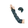 thumbnail image 3 of INSPIRE CHIC Women's Fingerless Gloves Scale Printed Elbow Long Arm Warmers Cosplay with Finger Loop One Size Blue, 3 of 6