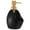 Black, variant on Dznils Black Ceramic Soap Dispenser, Bathroom Refillable Lotion Pump with Soap Holder, 16 oz