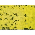 thumbnail image 1 of Ahgly Company Machine Washable Indoor Rectangle Abstract Yellow Modern Area Rugs, 7' x 9', 1 of 4