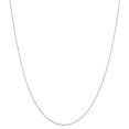 thumbnail image 1 of 14K White Gold Carded Curb Chain 18 Inch, 1 of 6