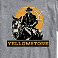 thumbnail image 3 of Yellowstone - Rip Rideing Horseback - Men's Short Sleeve Graphic T-Shirt, 3 of 6