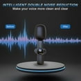 thumbnail image 4 of XINNIUT Wireless Lavalier Microphones with Noise Cancellation for iPhone Android - 2 Mini Mics for Youtube Podcast Interview Vlog Livestreaming, 4 of 7