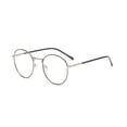 thumbnail image 2 of Metal Anti-blue Color Changing Glasses One Mirror Dual-use Unisex Glasses Korean Style-Black Frame-Colour Change + Anti-Blue Light, 2 of 5
