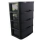 thumbnail image 3 of Cajonera de Plastico 4 Niveles Acabado Ratan MarketCity Jumbo Ratan, 3 of 4