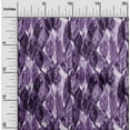 thumbnail image 2 of oneOone Silk Tabby Purple Fabric Watercolor Leaf Quilting Supplies Print Sewing Fabric By The Yard 42 Inch Wide, 2 of 4