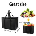 Hometimes XLLarge Insulated Grocery shopping bags, Black, reusable bag