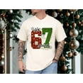thumbnail image 5 of Cute Christmas 67 Shirt, Six Seven Holiday T-Shirt, Red Green Lights Tee, Merry Christmas Outfit, Cute Holiday Gift, 5 of 5