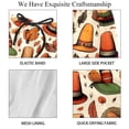 thumbnail image 4 of luoweisi Men's Beach Shorts Quick Dry Swim Trunks with Mesh Lining Thanksgiving Hat M, 4 of 5