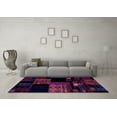 thumbnail image 3 of Ahgly Company Indoor Rectangle Patchwork Purple Transitional Area Rugs, 2' x 3', 3 of 4