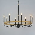 thumbnail image 6 of Maxim Lighting - Franklin - 8 Light Chandelier     -Traditional Installation, 6 of 7