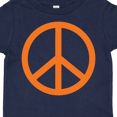 thumbnail image 4 of Inktastic Funky Orange Peace Sign Boys or Girls Toddler T-Shirt, 4 of 5