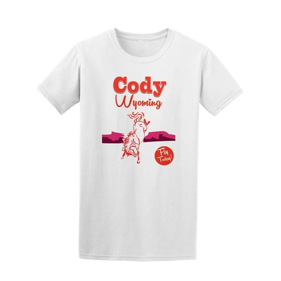 Cody Wyoming Travel T-Shirt Men -Image by Shutterstock, Male XX-Large