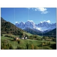 thumbnail image 1 of Mountain Scene Ceramic Tile Mural Kitchen Backsplash Bathroom Shower 405614-M43, 1 of 3