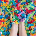 thumbnail image 5 of Ultimate Confetti, Multicolor Biodegradable Confetti - Rectangular Fluttering Tissue Paper Confetti for Cannon and Launcher use - Best for Gender Reveal, Birthday, Wedding, and Parties - 1 lb, 16 oz, 5 of 10