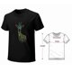 thumbnail image 4 of Giraffe T-shirt Fluorescent T-shirt Animal T-shirt Unisex For man woman Gift shirt, 4 of 5
