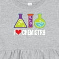 thumbnail image 4 of Inktastic I Love Chemistry Science Girls Baby Dress, 4 of 5