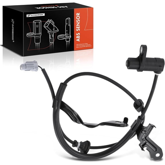 A-Premium ABS Wheel Speed Sensor Compatible with Toyota Models - MR2 Spyder 2000 2001 2002 2003 2004 2005, 1.8L - Rear Left Driver Side, Replace# 89546-17030, 8954617030,