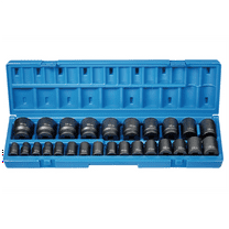 Grey Pneumatic 1726M Chrome Moly Impact Socket Set With Case