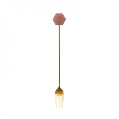 

Clearance!!Long Handle Fork 304 Stainless Steel Dinner Fork Household Cake Fork Long Fork Western Dinner Fork